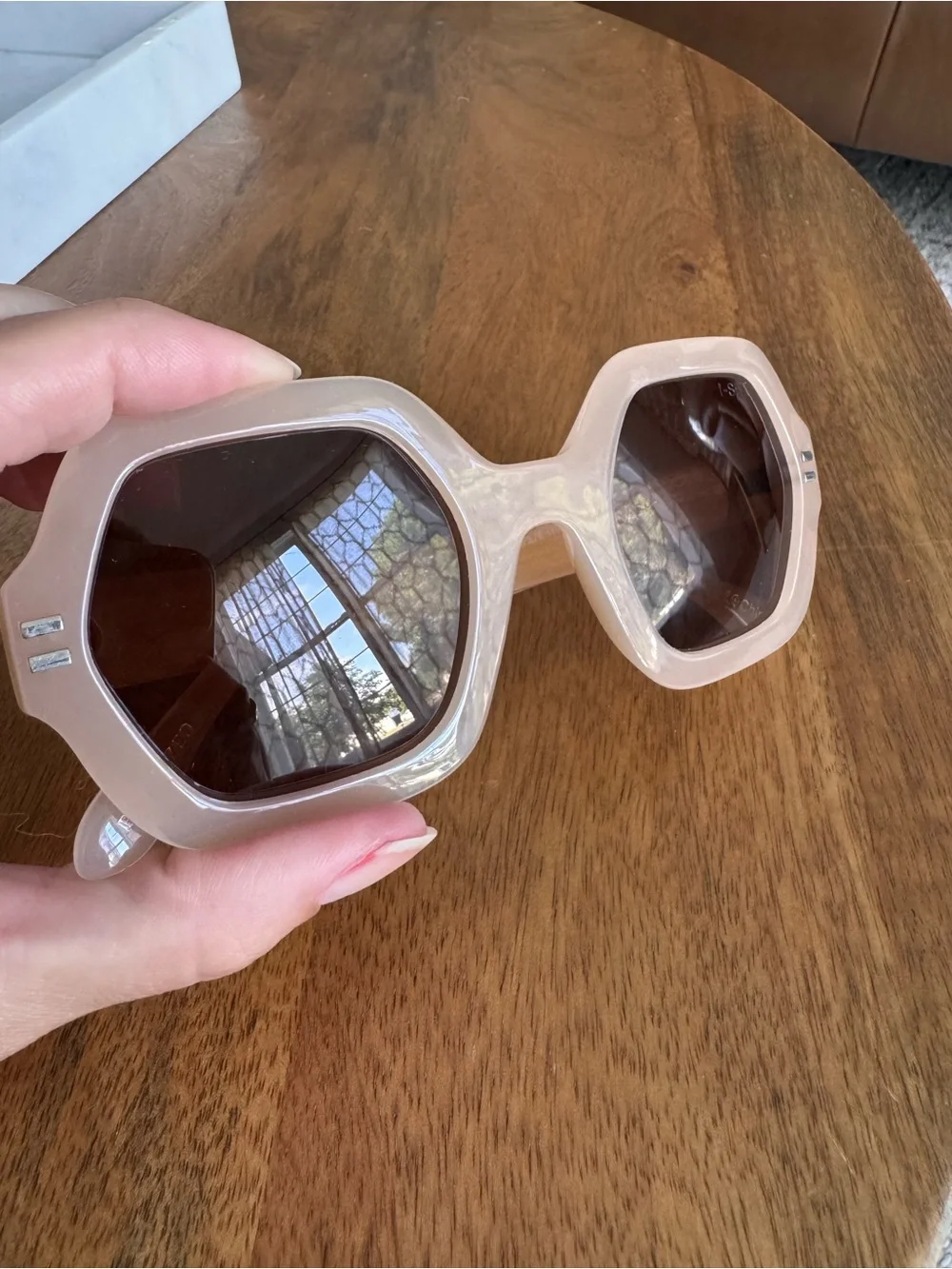 I-SEA JONI - VANILLA/BROWN POLARIZED LENS